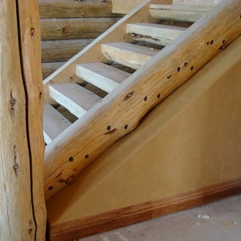 Custom log cabin